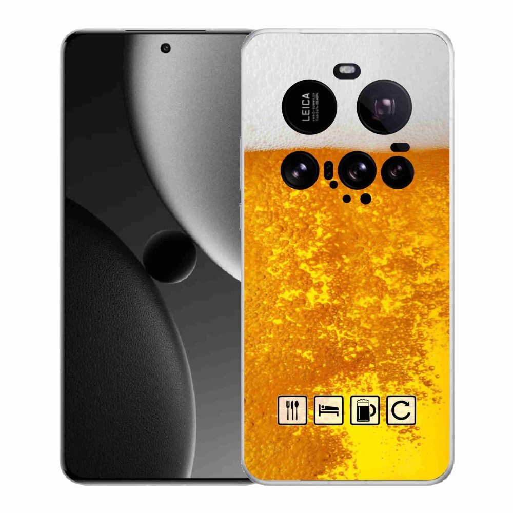 Gél borítás mmCase a Xiaomi 15 Ultra számára - sör motívum 3