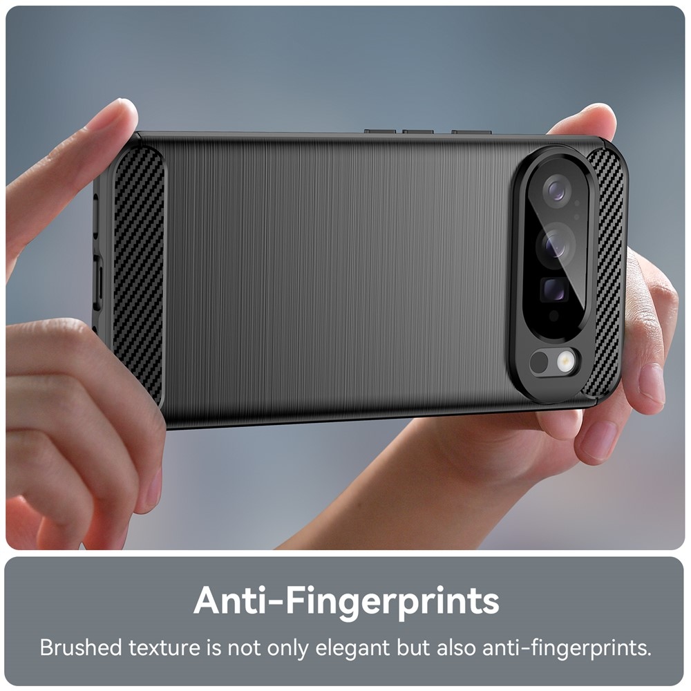 Szénálló zselés tok a Google Pixel 10 Pro XL-hez - fekete