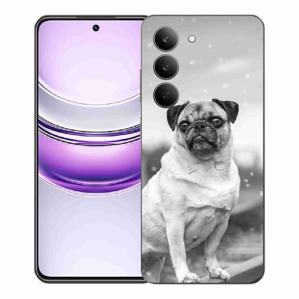 Gél borítás mmCase a Realme 14x 5G készülékhez - mopsz