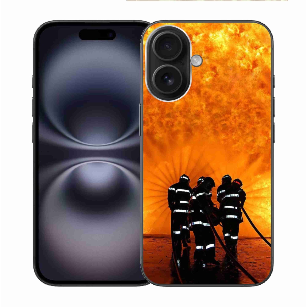 Gél borítás mmCase iPhone 16 készülékhez - tűz