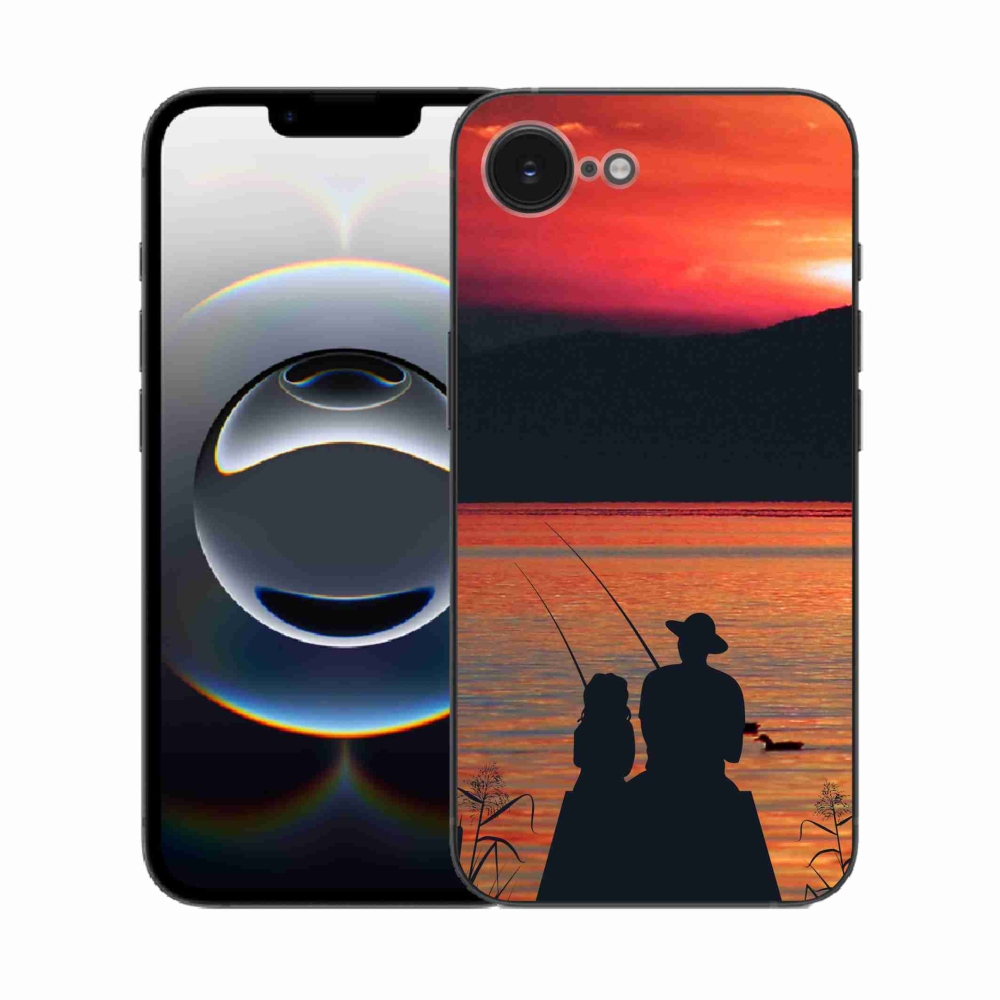 Zselés borítás mmCase iPhone 16e készülékhez - halászat 3