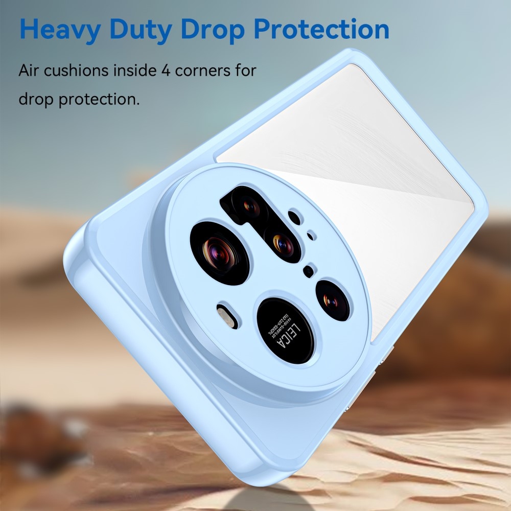 Gél tok fix hátlappal Xiaomi 15 Ultra - kék