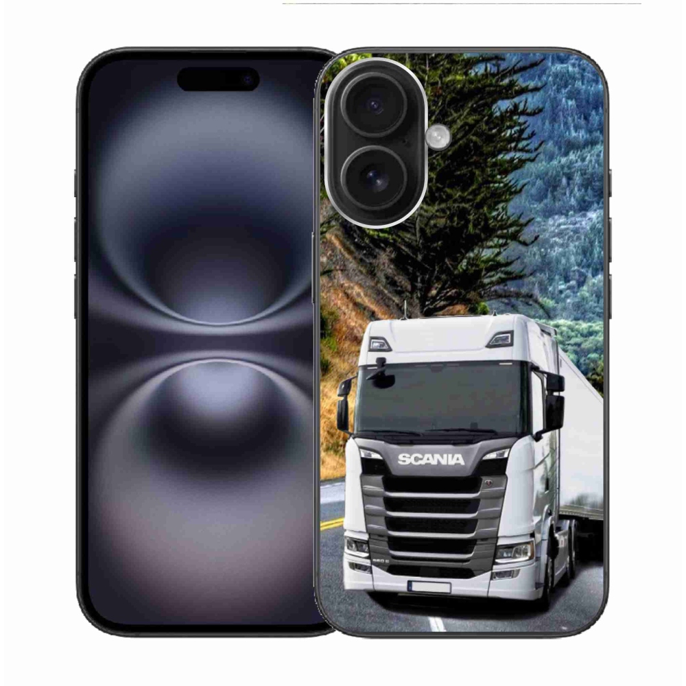 Zselés borítás mmCase iPhone 16 készülékhez - teherautó 1