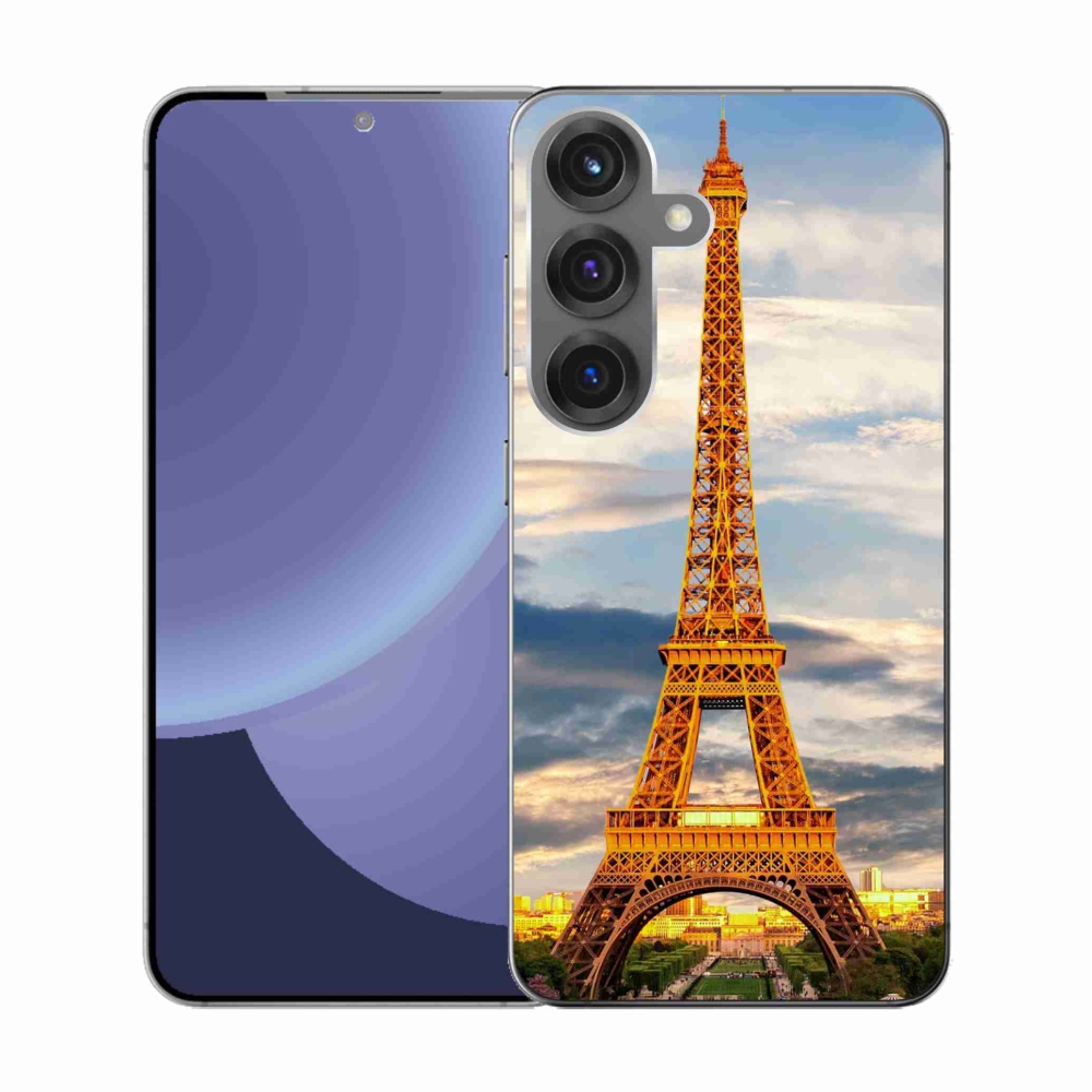 Gél borítás mmCase Samsung Galaxy S25 készülékhez - eiffel torony 3
