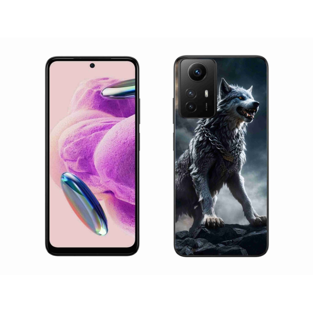 Gél borítás mmCase a Xiaomi Redmi Note 12S-hez - farkas 1