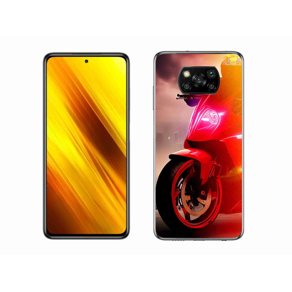 Gél borító mmCase a Xiaomi Poco X3-hoz - motoros