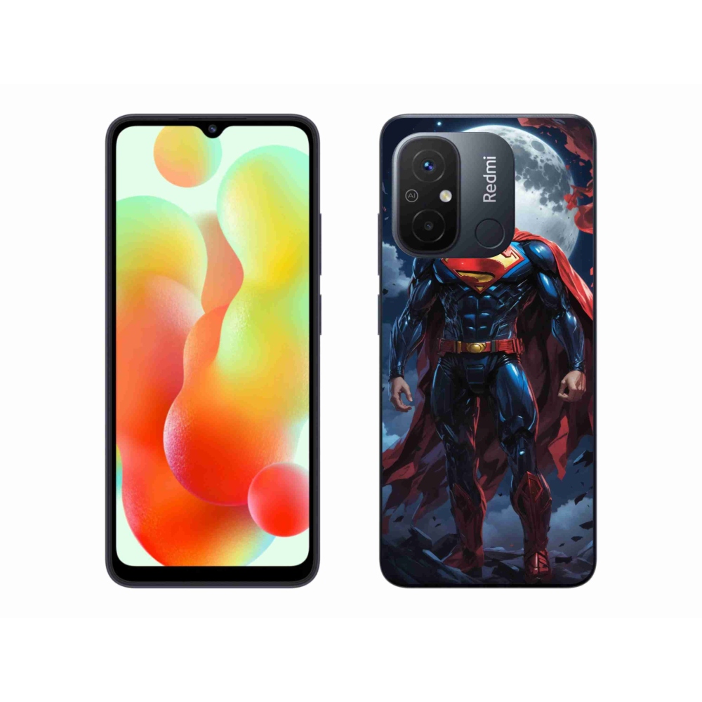 Gél borítás mmCase a Xiaomi Redmi 12C-hez - superman