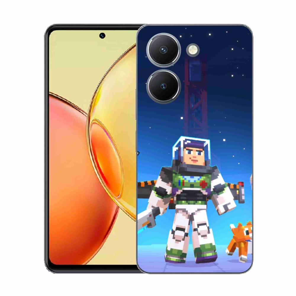 Gél borítás mmCase a Vivo Y36-hoz - minecraft 2