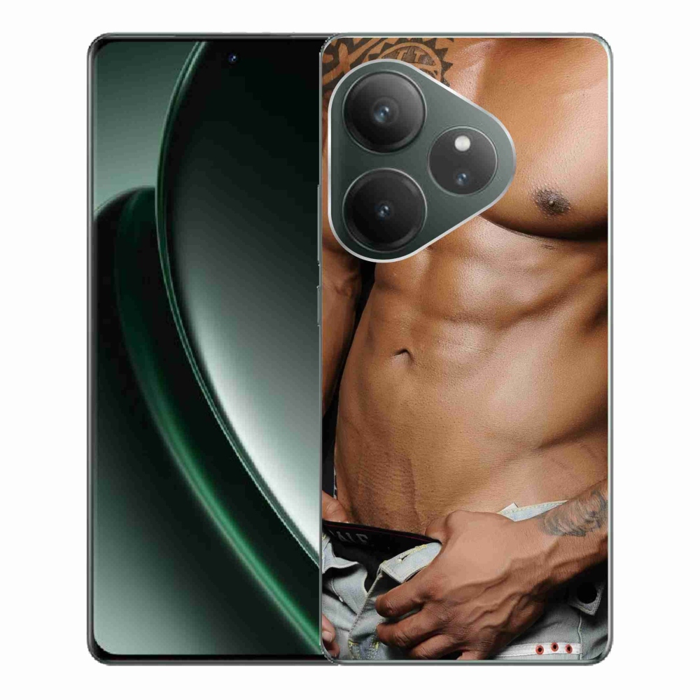 Gél borítás mmCase a Realme GT 6 5G/GT 6T 5G számára - szexi férfi