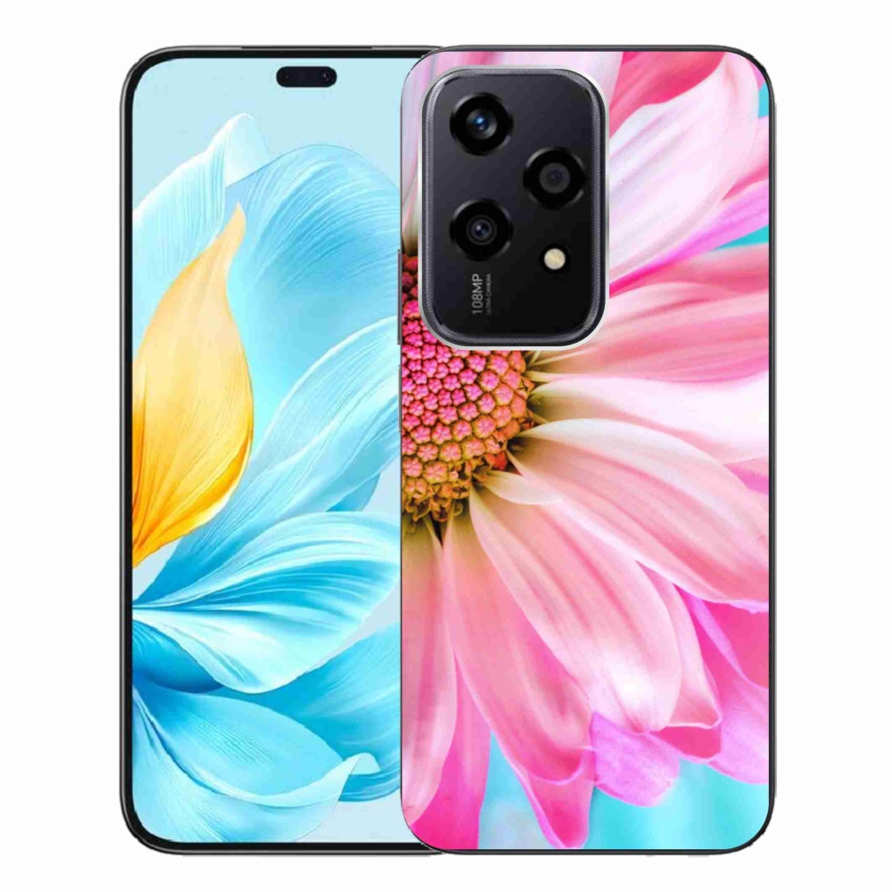 Zselés borító mmCase a Honor 200 Lite 5G készülékhez - rózsaszín virág