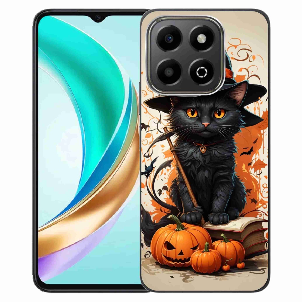 Zselés borítás mmCase a Honor X6b készülékhez - cat wizard