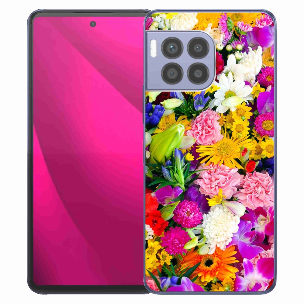 Zselés borítás mmCase a T-Mobile T Phone 2 Pro készülékhez - Virágok 12