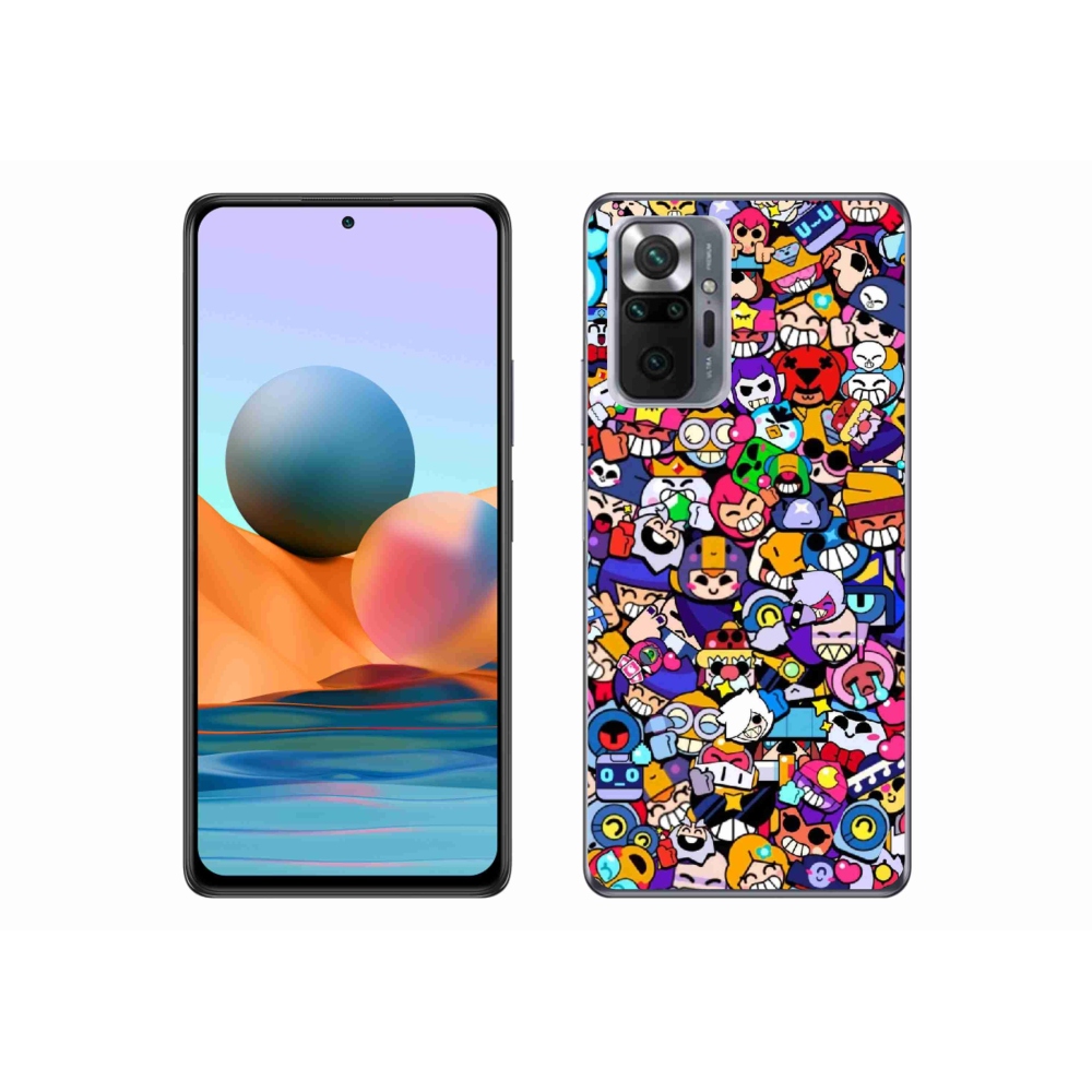 Gél borítás mmCase a Xiaomi Redmi Note 10 Pro készülékhez - brawl stars 2