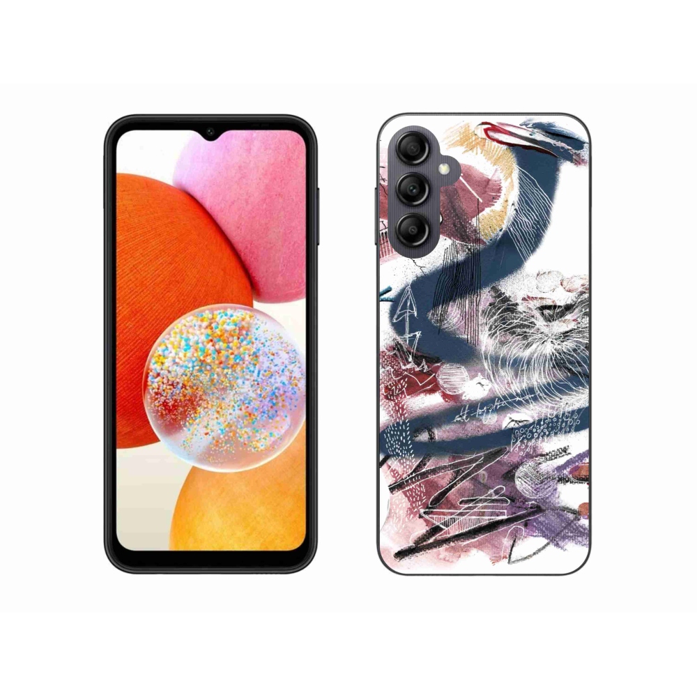 Gél borítás mmCase Samsung Galaxy A14 4G/5G - absztrakt motívum 28