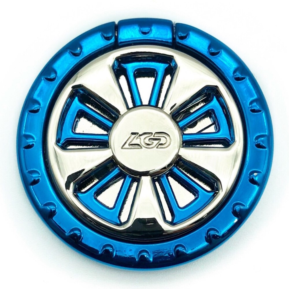 LGD ujjtartó mobiltelefonhoz - ezüst/kék