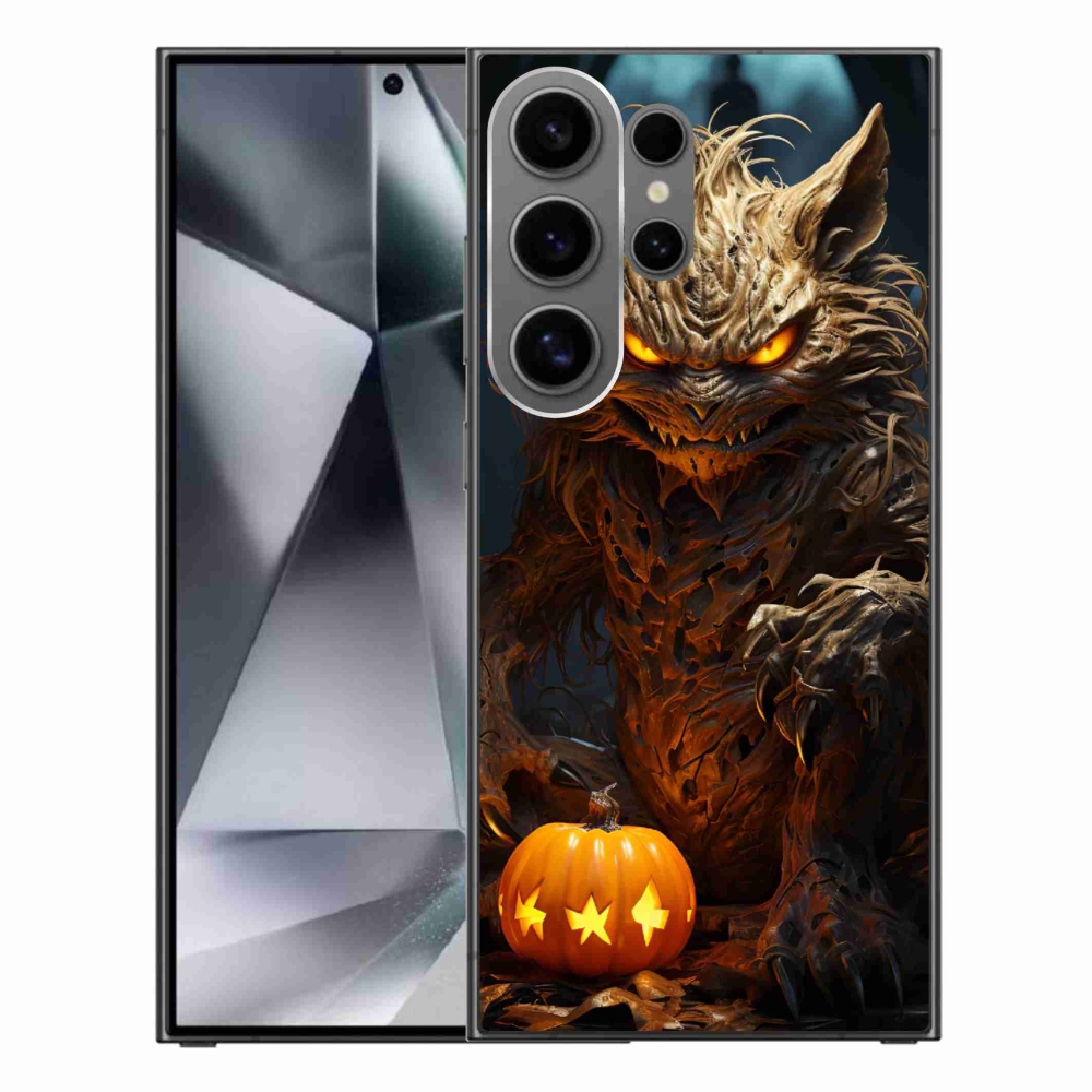 Gél borítás mmCase Samsung Galaxy S24 Ultra készülékhez - Halloween szörnyeteg