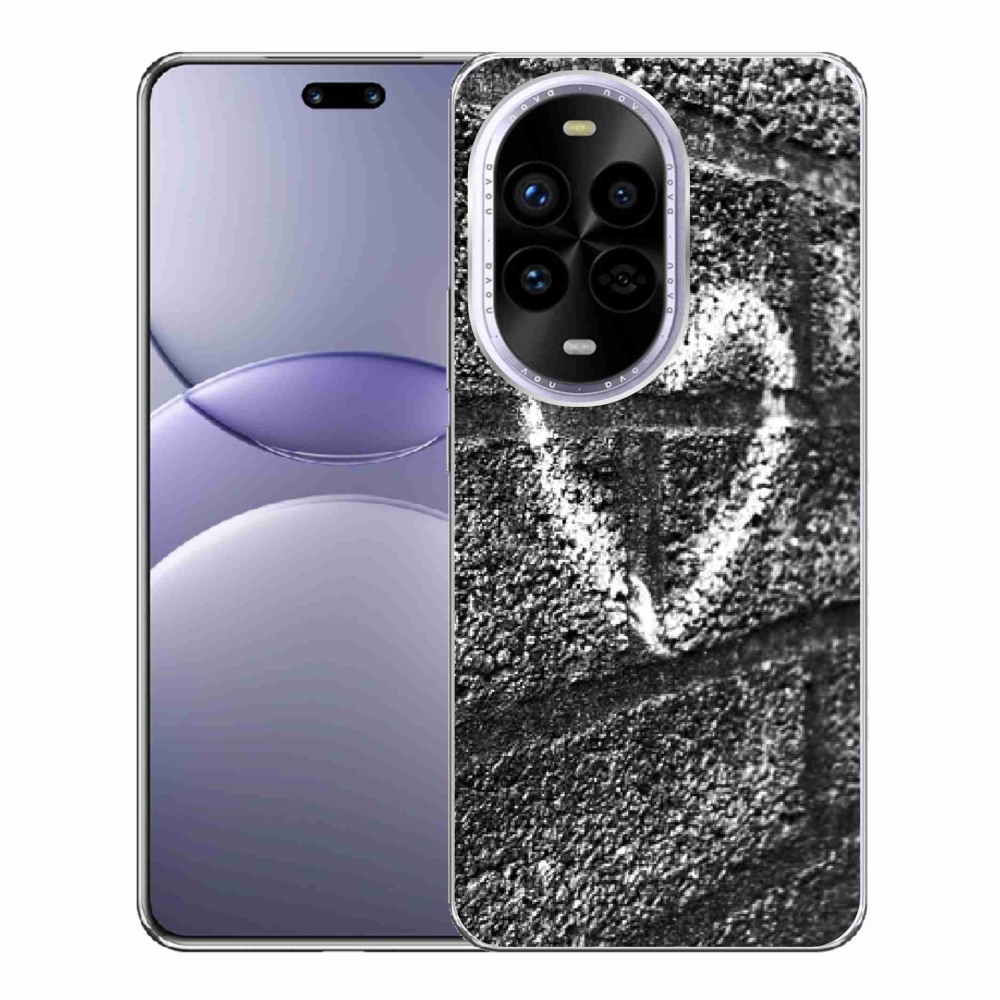 Gél borítás mmCase a Huawei Nova 13 Pro 5G-n - szív a falon