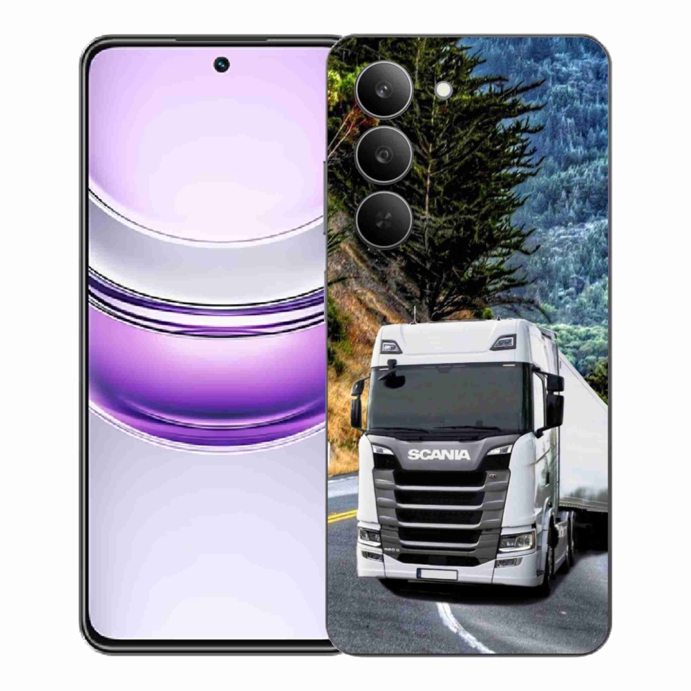 Zselés borítás mmCase a Realme 14x 5G készülékhez - teherautó 1