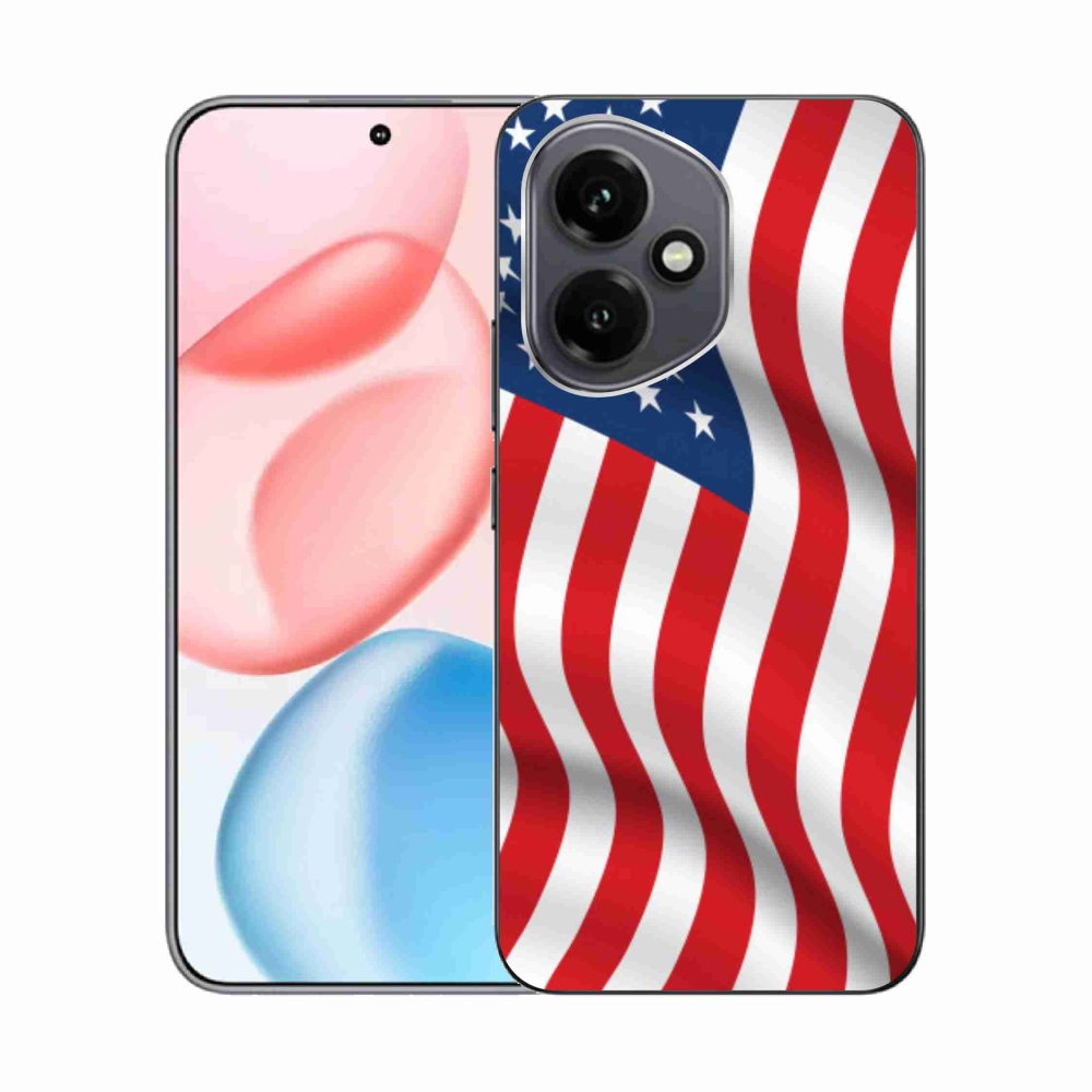 Zselés borítás mmCase a Honor 400-hoz - amerikai zászló