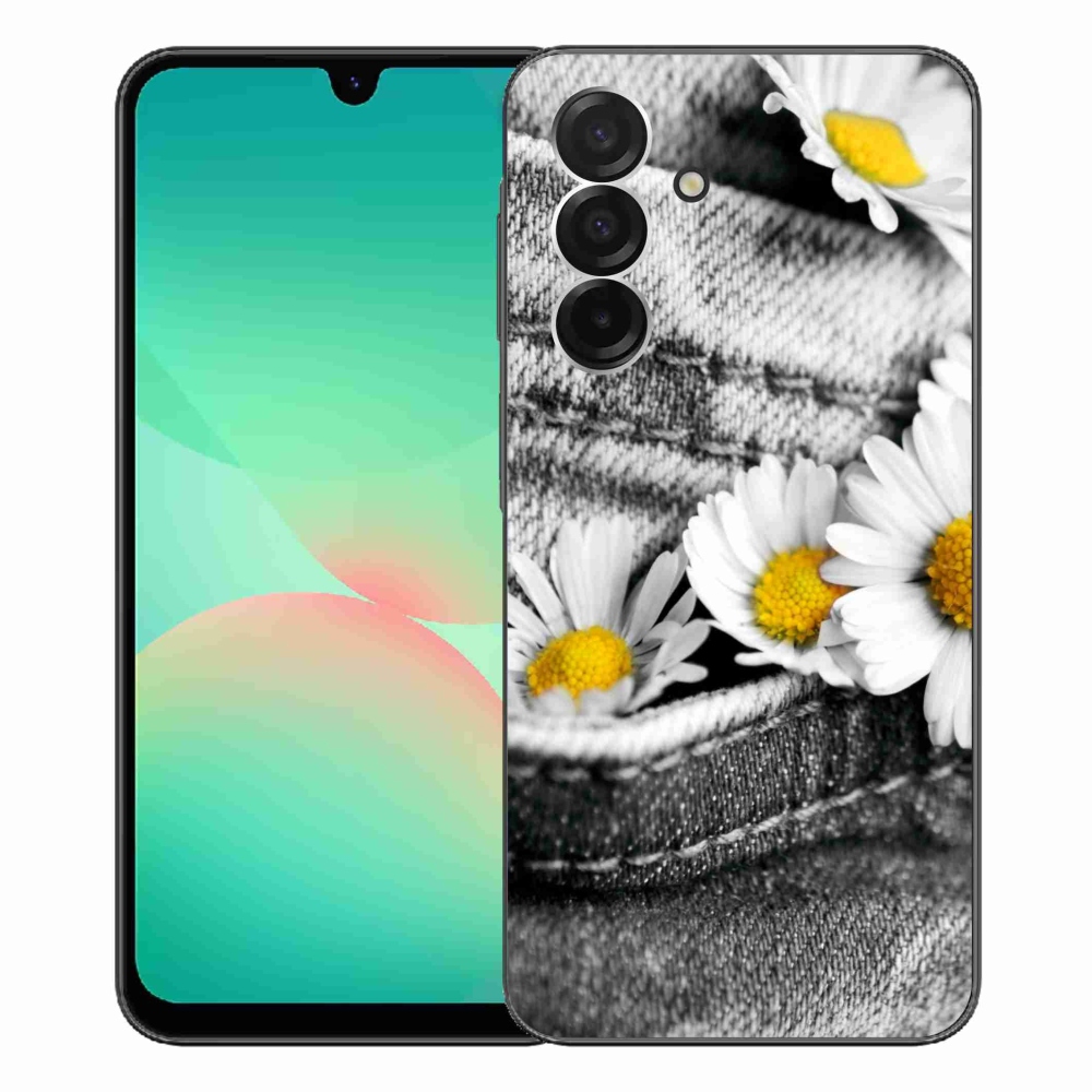 Zselés borítás mmCase Samsung Galaxy A26 5G - margarétás - Samsung Galaxy A26 5G - margarétás