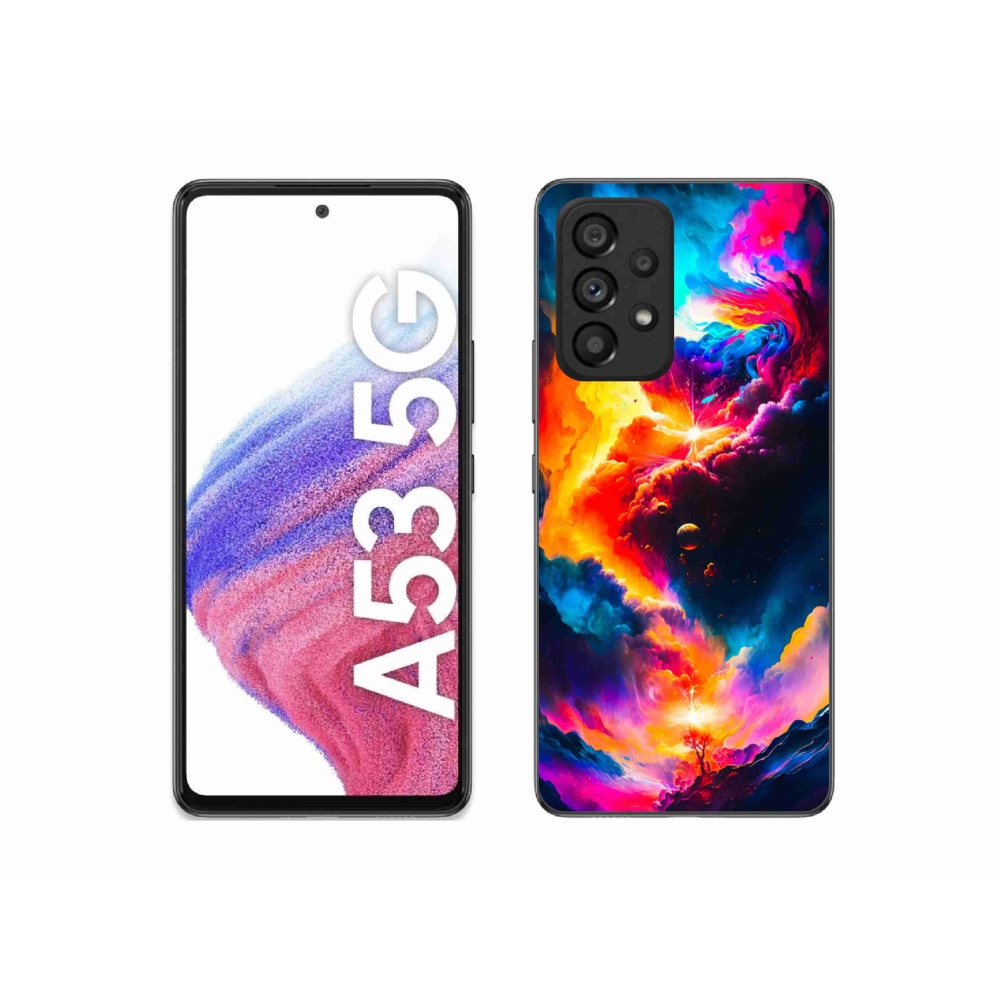 Gél borító mmCase Samsung Galaxy A53 5G - absztrakt motívumhoz