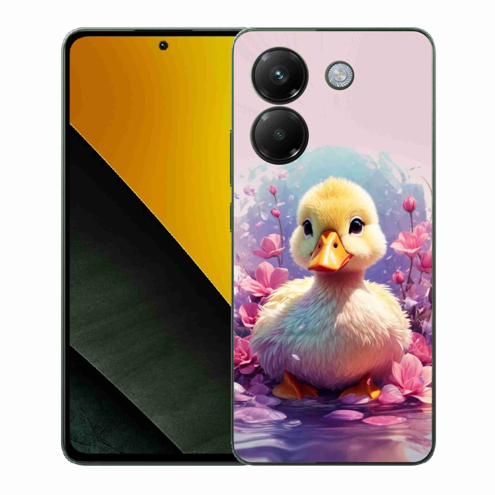 Gél borítás mmCase a Xiaomi Poco M7 Pro 5G számára - kacsa