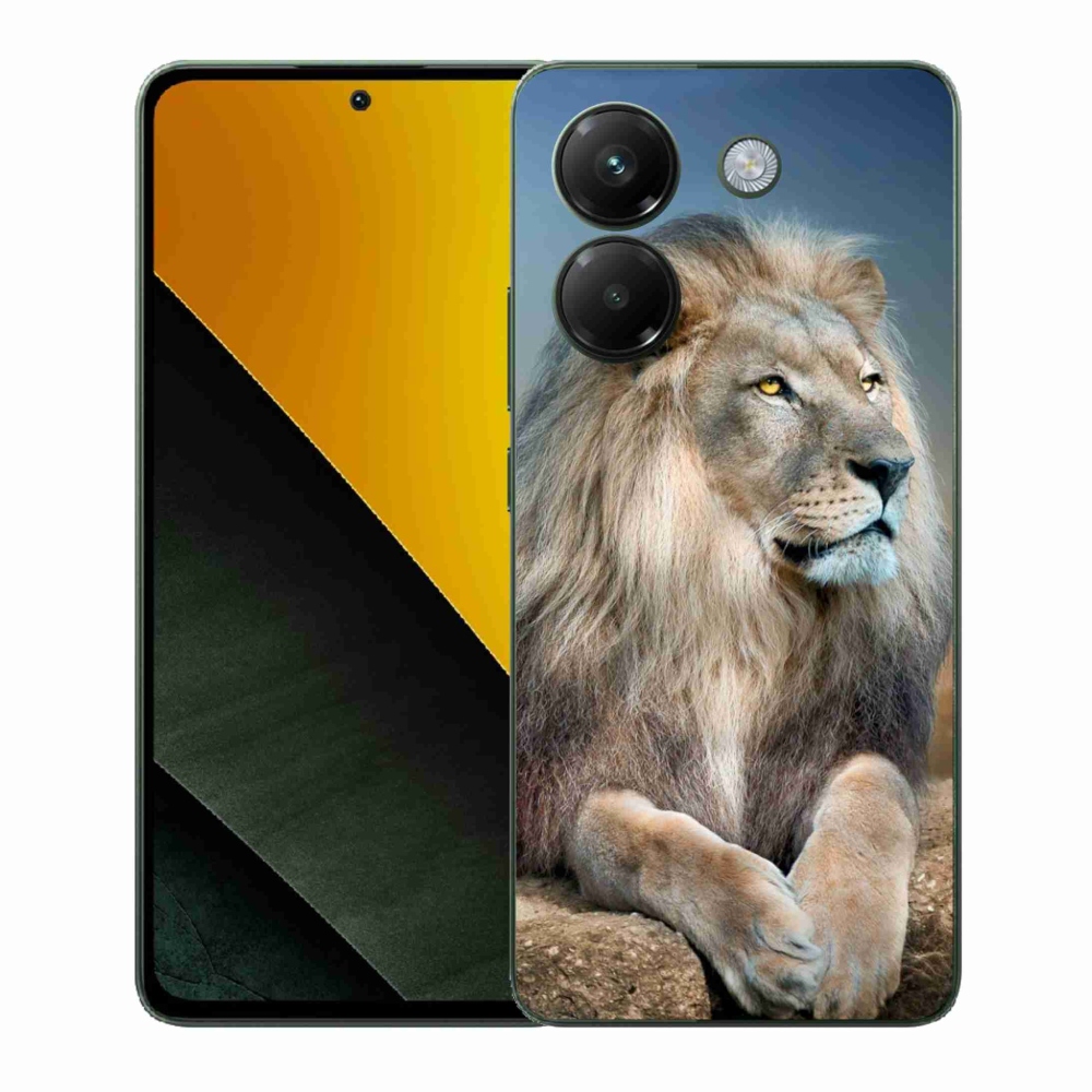Gél borítás mmCase a Xiaomi Poco M7 Pro 5G-hez - Lion 1