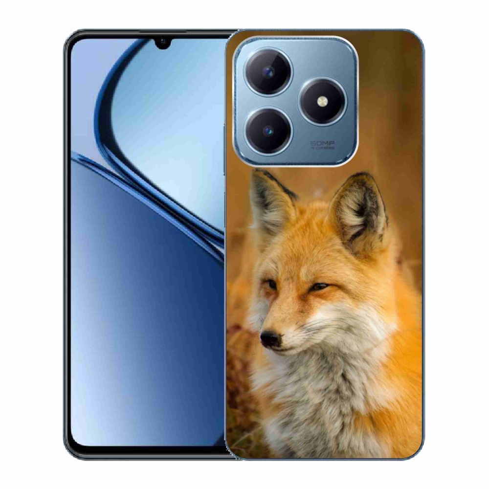 Zselés borítás mmCase a Realme C63 készülékhez - róka