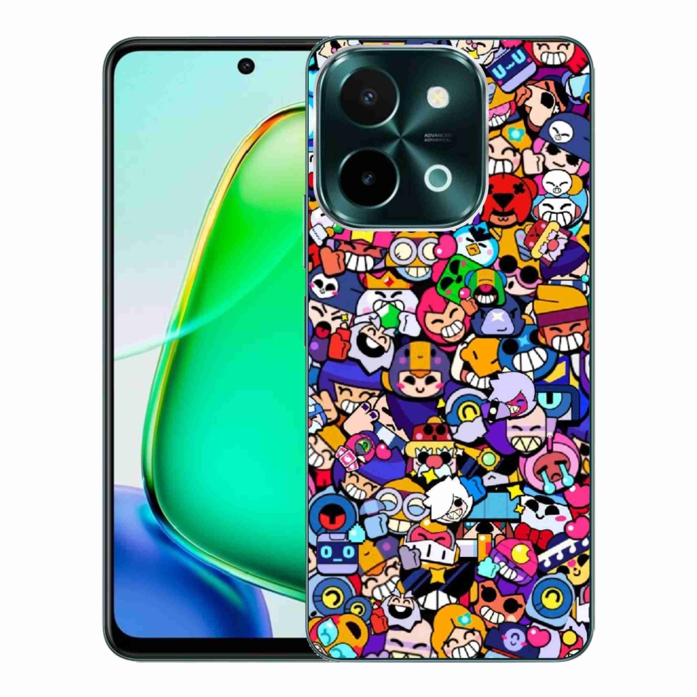 Gél borítás mmCase a Vivo Y28-hoz - verekedős csillagok 2