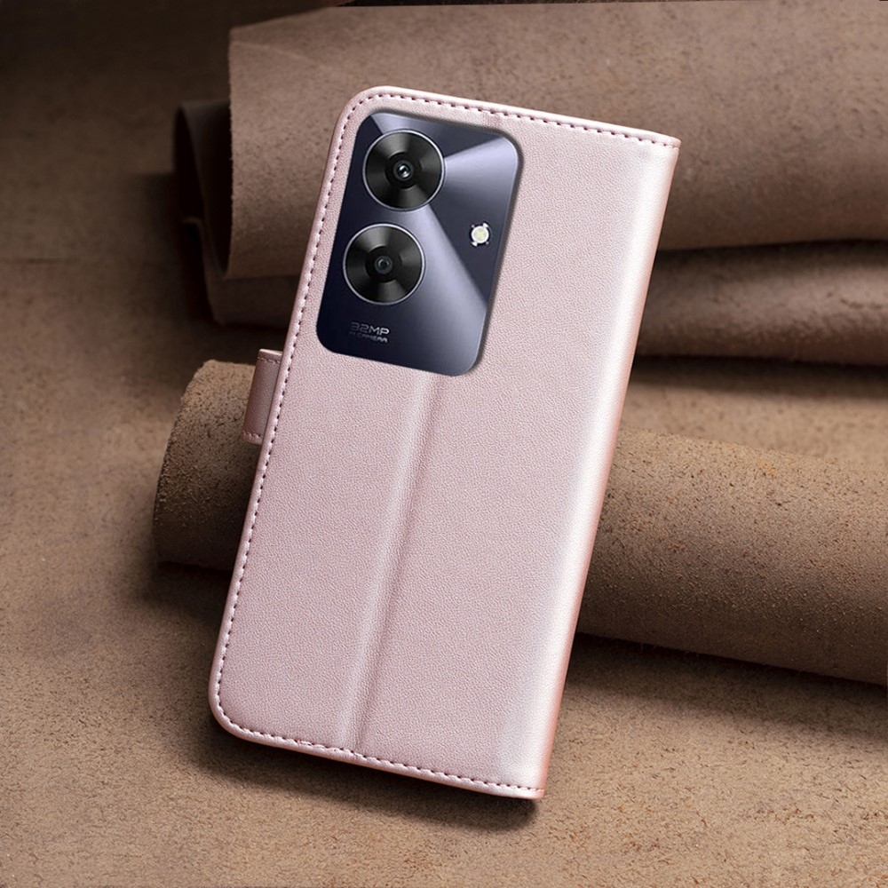 BNF könyvtáska a Realme Note 60-hoz - rózsaarany színben