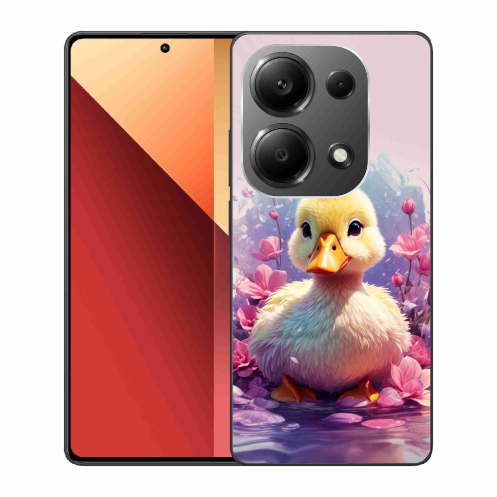 Gél borítás mmCase a Xiaomi Redmi Note 13 Pro 4G/Poco M6 Pro számára - kacsa