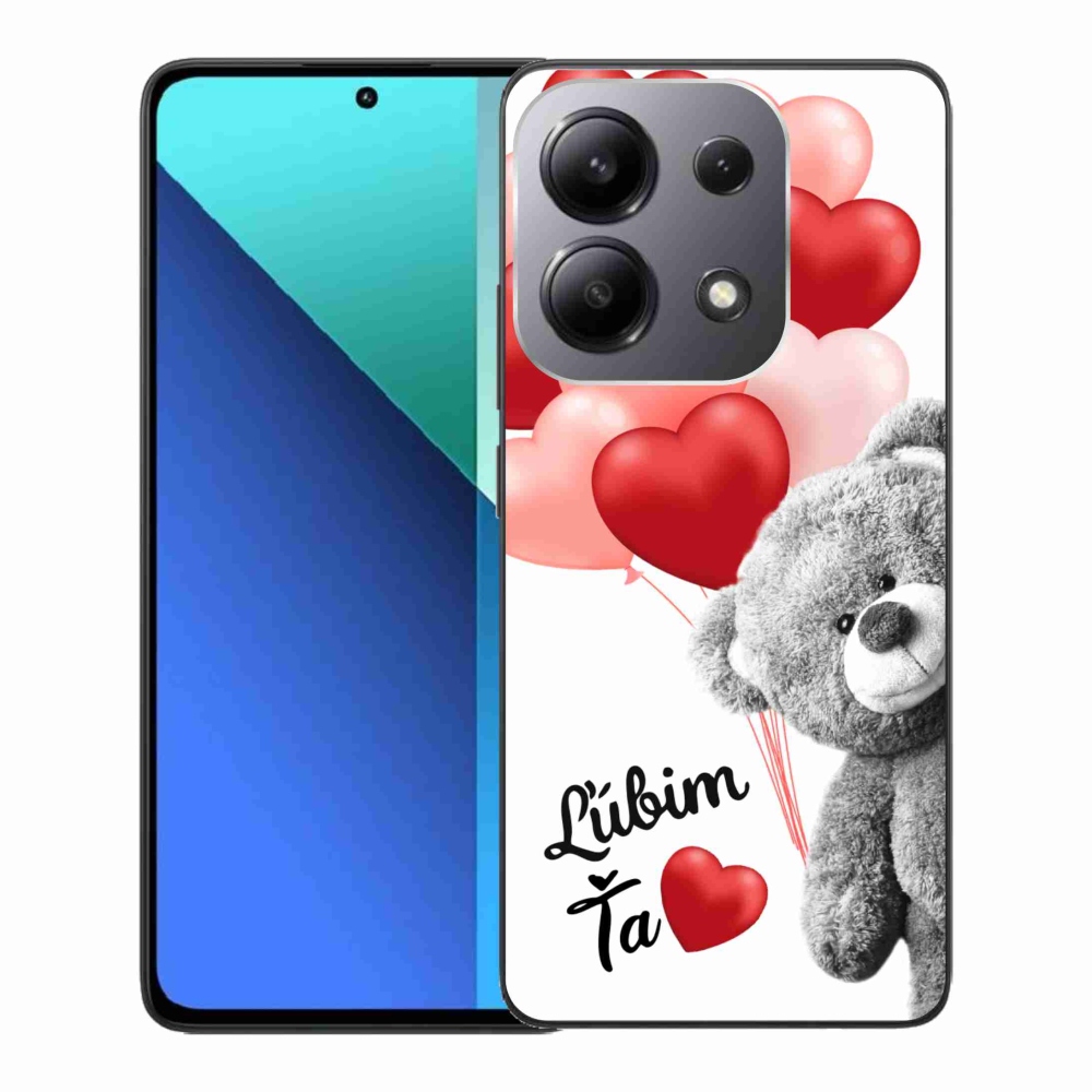 Gél tok mmCase a Xiaomi Redmi Note 13-hoz - I love you en