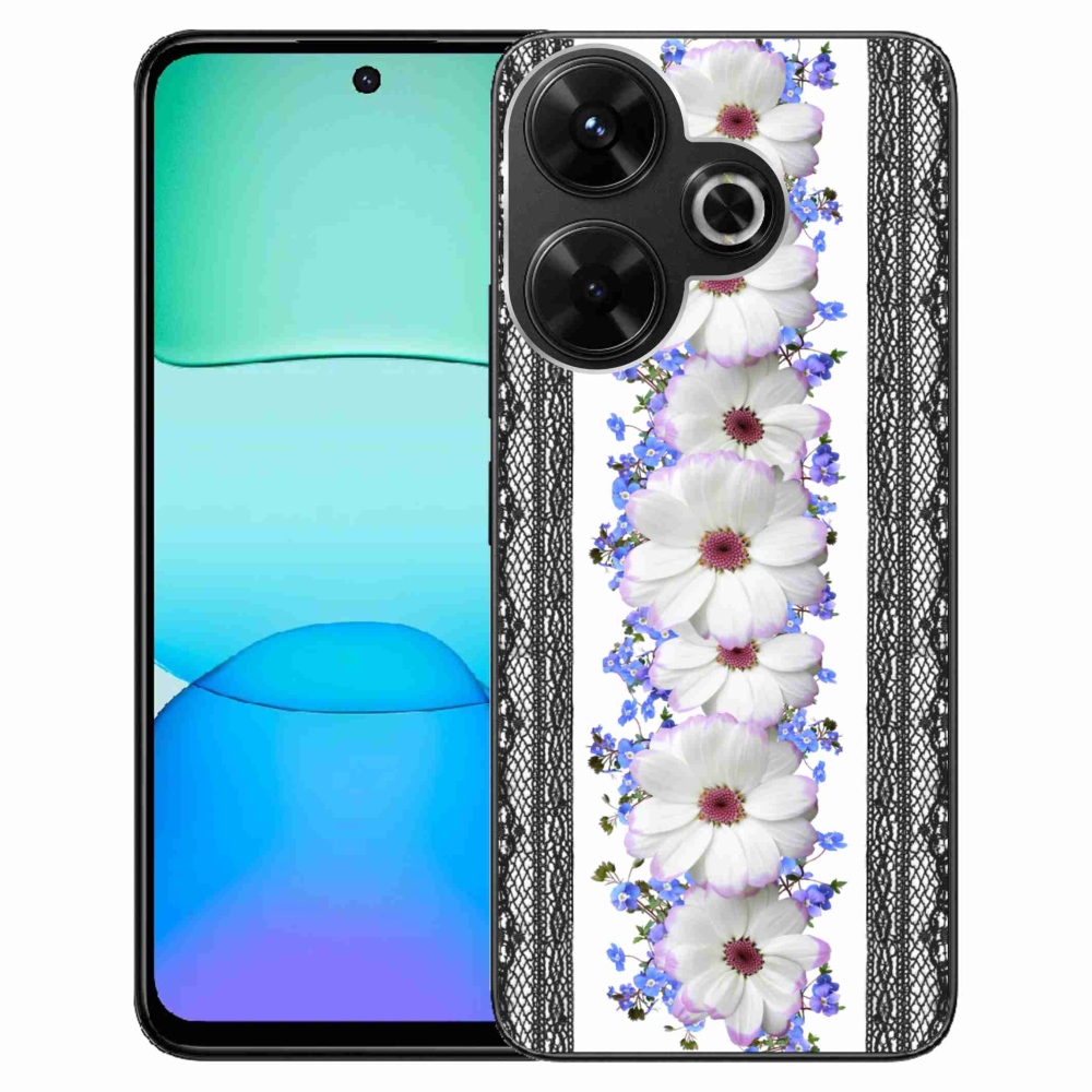 Gél borító mmCase a Xiaomi Redmi 13 4G/Poco M6 4G - virágok 8