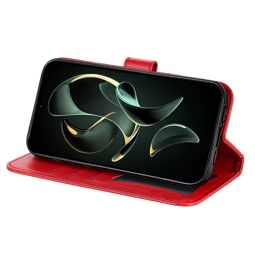 Mandala könyvtáska Xiaomi 13T/13T Pro készülékhez - piros