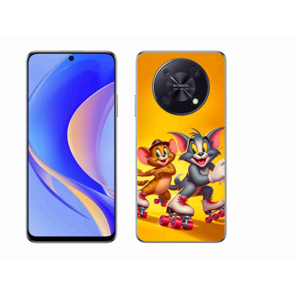 Gél borítás mmCase a Huawei Nova Y90 készülékhez - tom and jerry