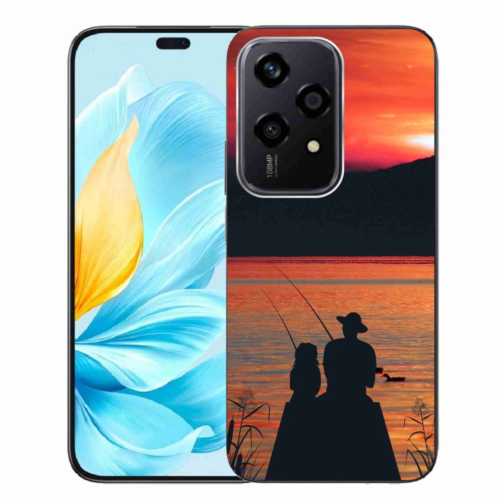 Zselés borítás mmCase a Honor 200 Lite 5G számára - halászat 3