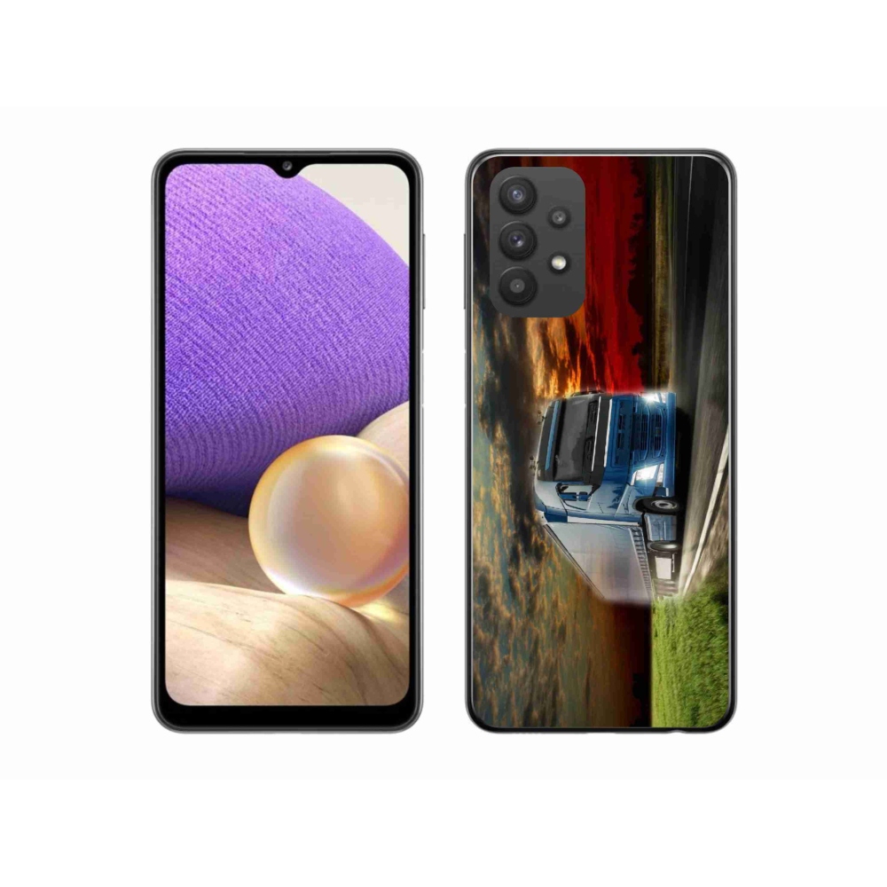 Gél borítás mmCase Samsung Galaxy A32 5G - teherautó 4