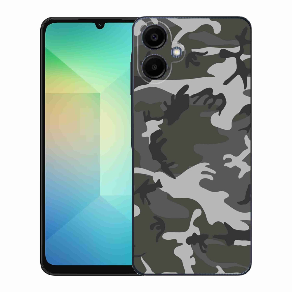 Gél védőhuzat mmCase Samsung Galaxy A06 4G - terepszínű mintázatú tokhoz
