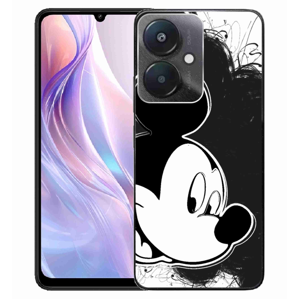 Gél borítás mmCase a Xiaomi Redmi 13C 5G-hez - mickey egér 1