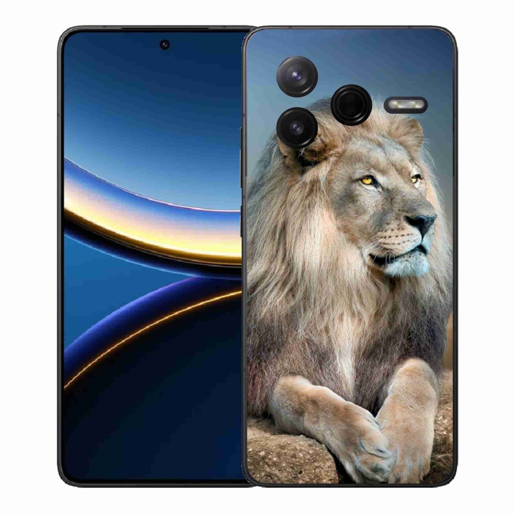 Gél borítás mmCase a Xiaomi Poco F7 Pro készülékhez - Lion 1