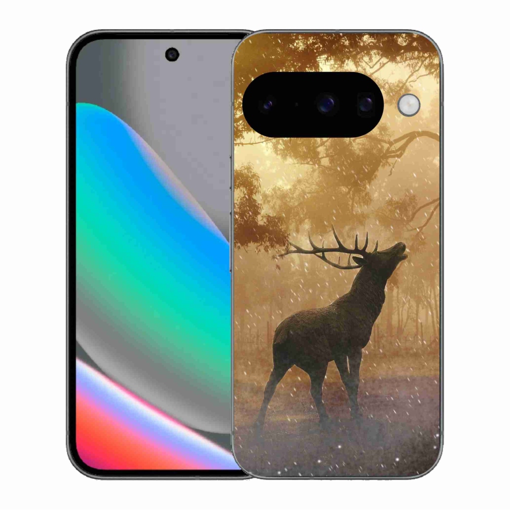 Zselés borítás mmCase a Google Pixel 10 számára - szarvas a vadászaton