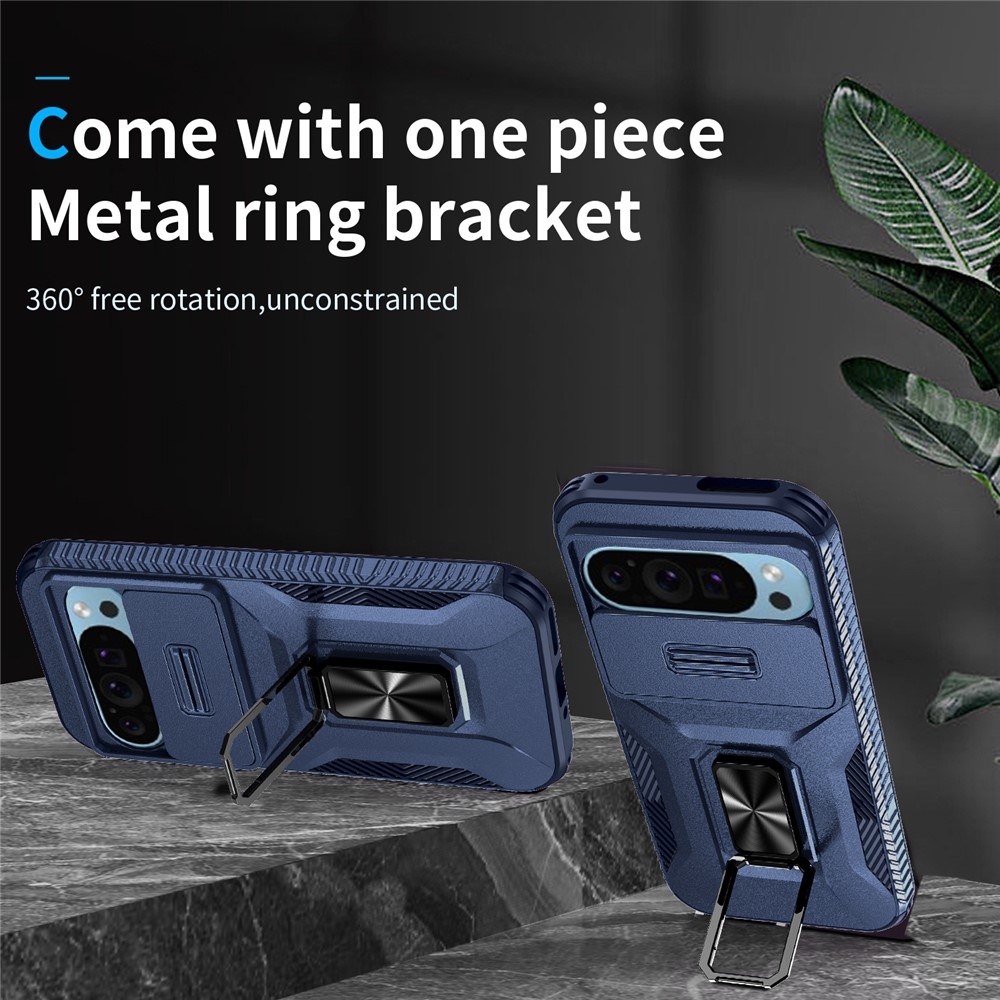 Tartós fedél a Google Pixel 10 Pro/9 Pro/9 készülékhez - kék