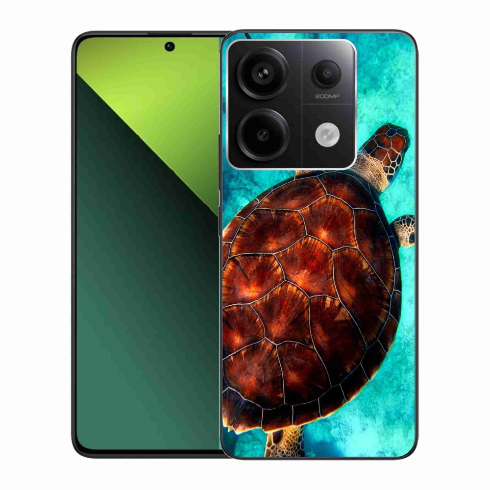 Gél borítás mmCase a Xiaomi Redmi Note 13 Pro 5G/Poco X6 5G számára - teknősbéka