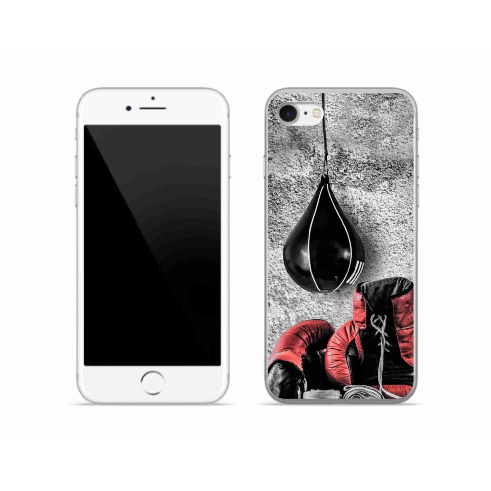 Zselés borítás mmCase iPhone SE (2020) - bokszzsák és kesztyűk