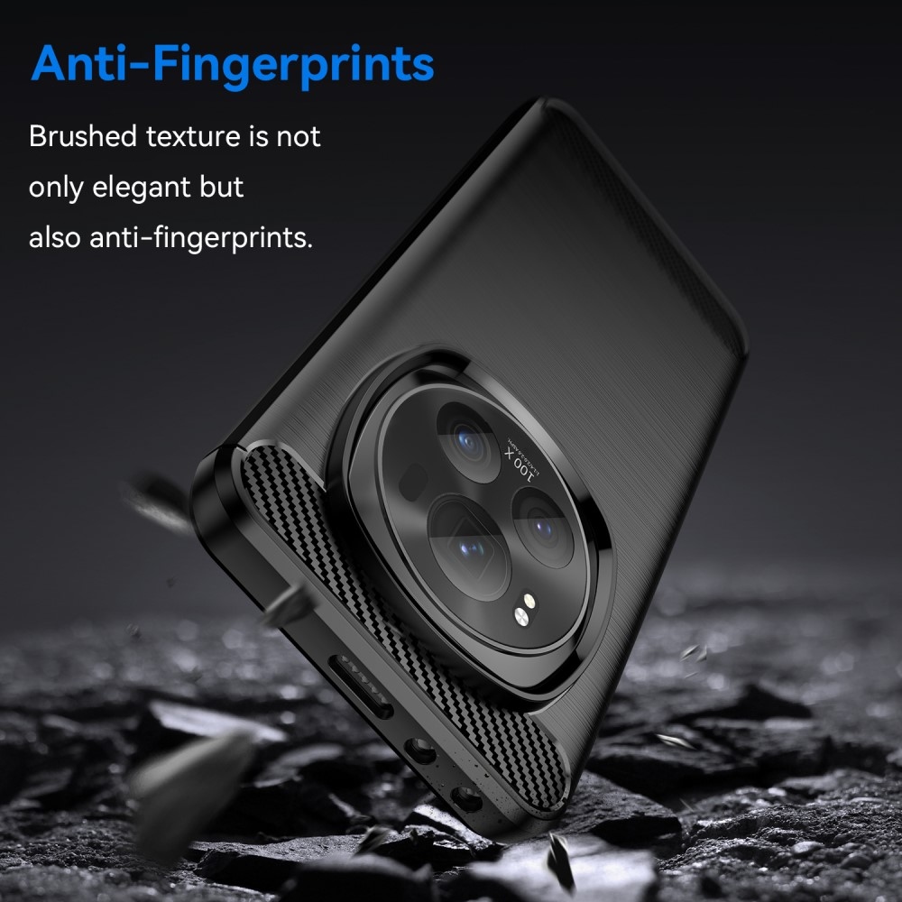 Szénálló zselés tok a Honor Magic 6 Pro 5G készülékhez - fekete