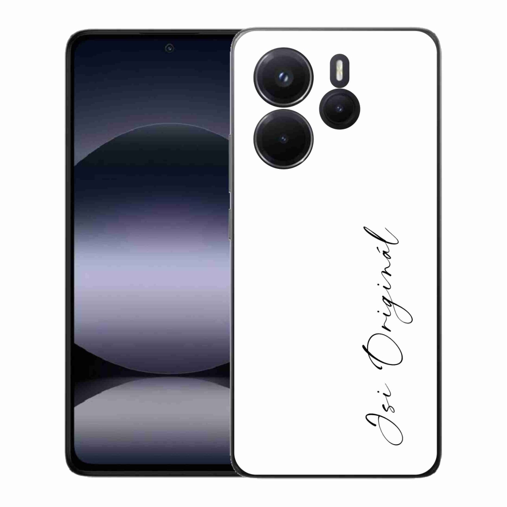 Gél borító mmCase a Xiaomi Redmi Note 14 - te vagy az eredeti fehér háttérrel