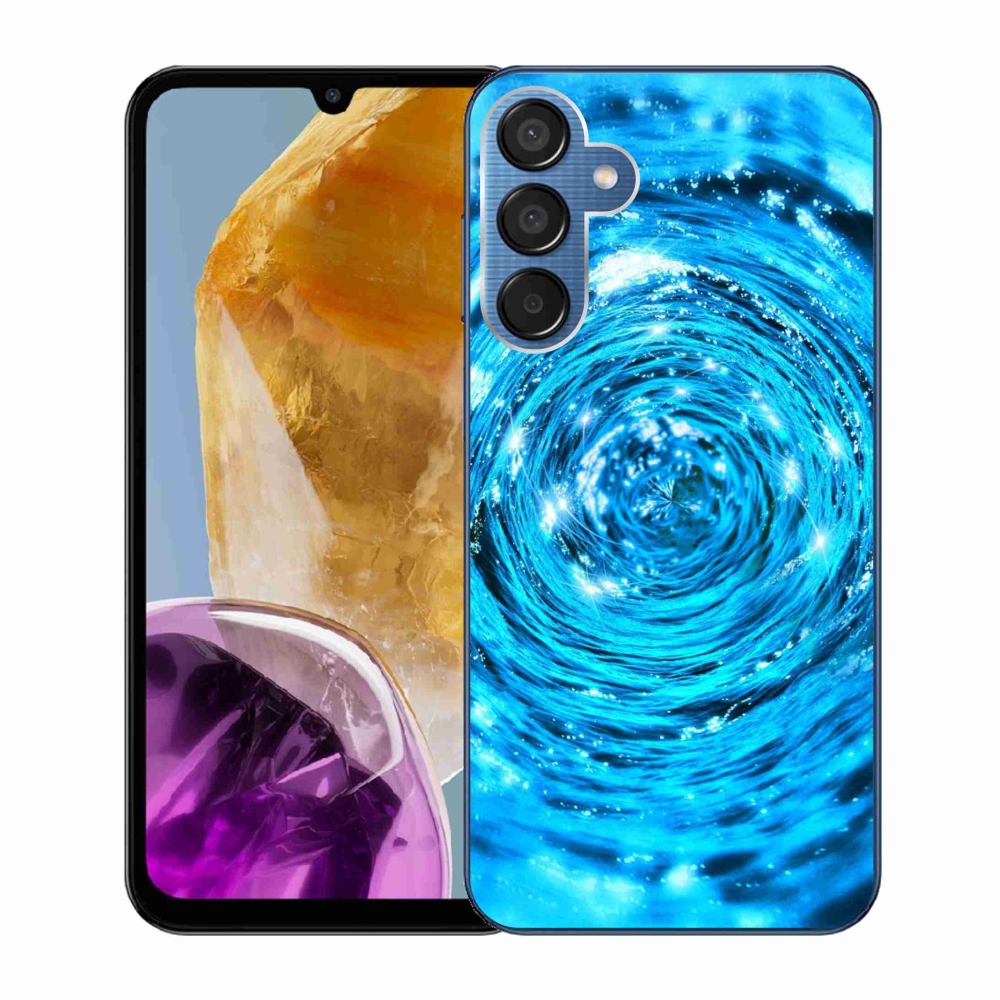 Gél borítás mmCase Samsung Galaxy M15 5G - vízörvény - Samsung Galaxy M15 5G számára