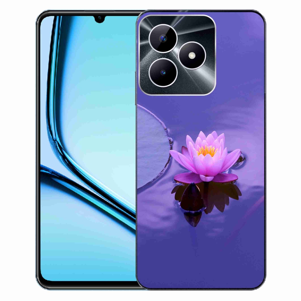 Gél tok mmCase a Realme Note 50 készülékhez - virág a felületen