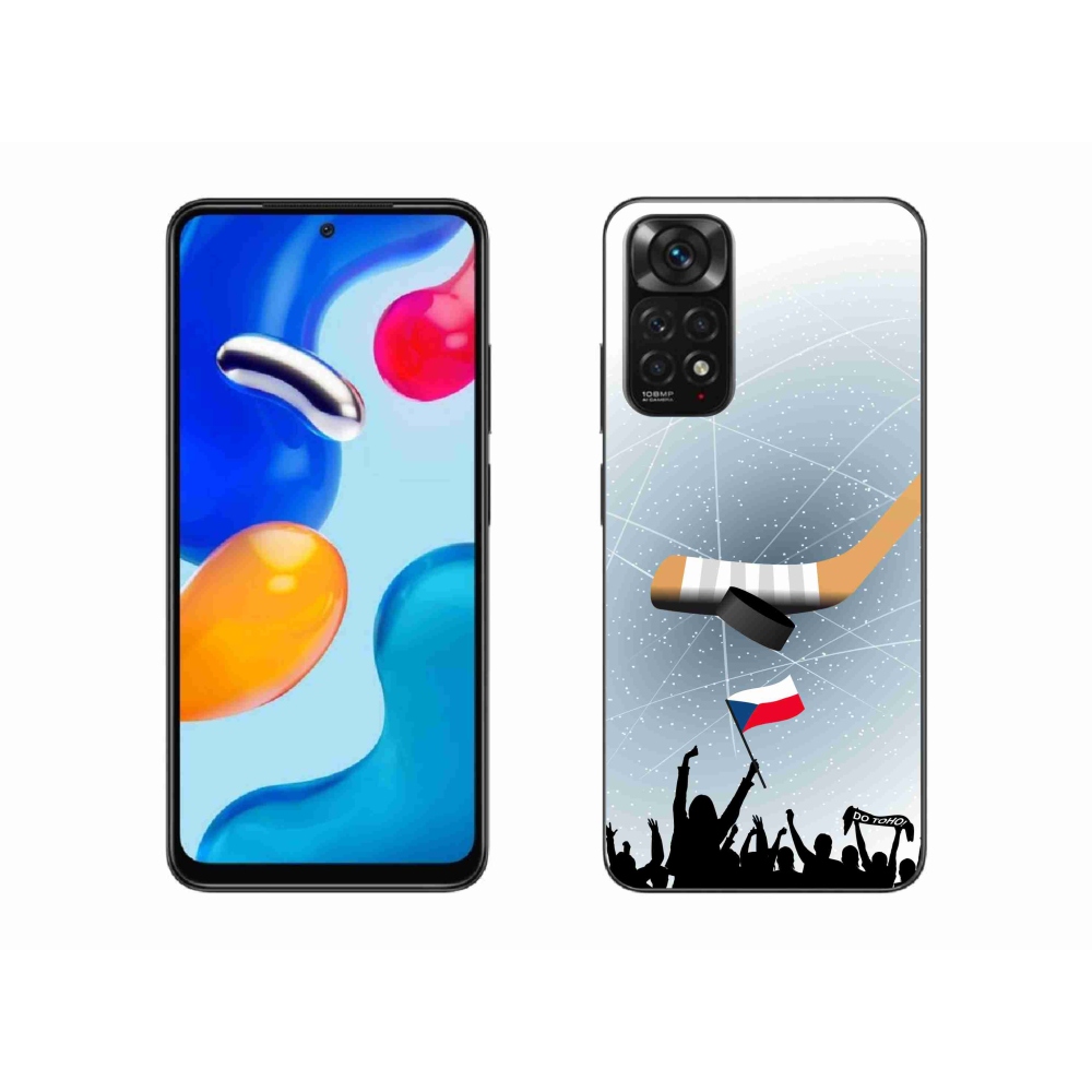 Gél borítás mmCase a Xiaomi Redmi Note 11S 4G - hoki rajongók számára