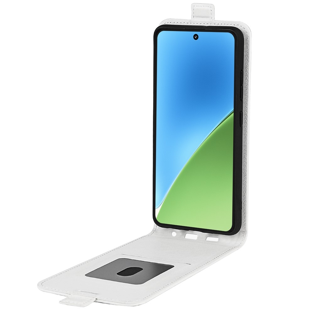 Függőleges könyvtáska Xiaomi 15-öshöz - fehér